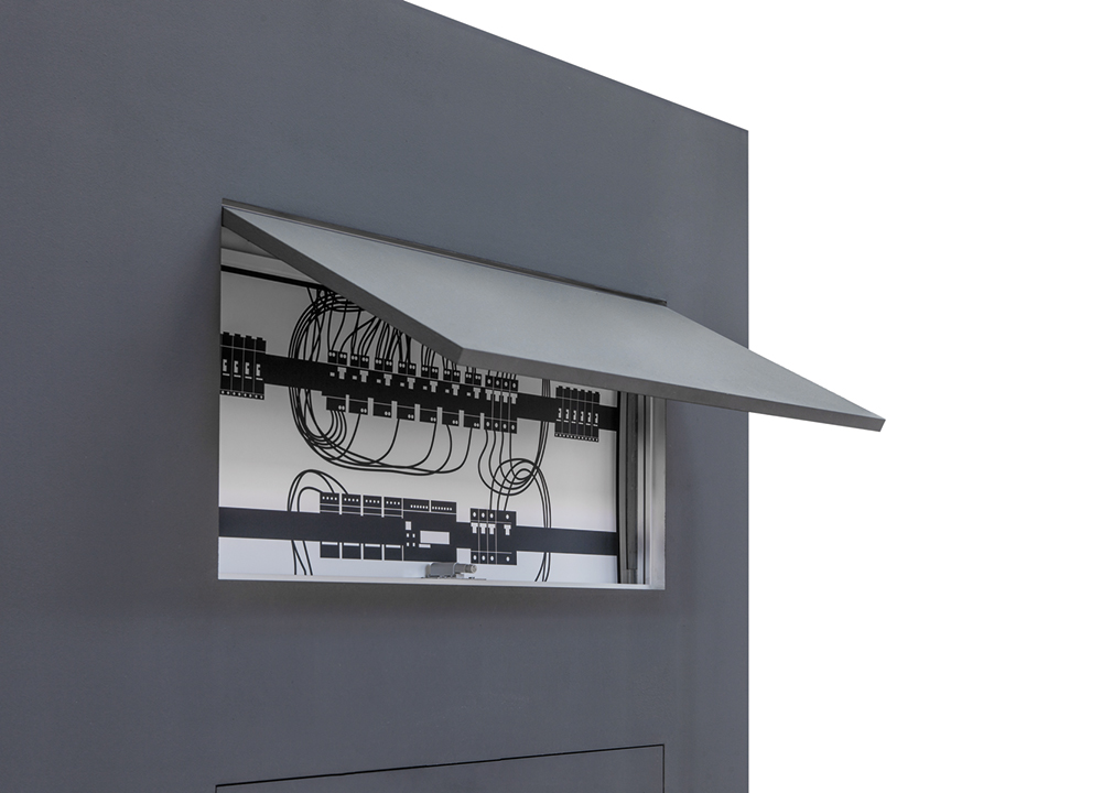 ECLISSE flush trap doors for technical compartments